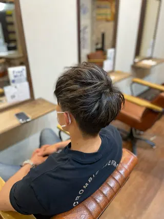 ショート カラー メンズ ✨平日直前割り必見✨ 中山大輔のヘアスタイル