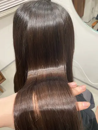 ロング M Rのヘアスタイル