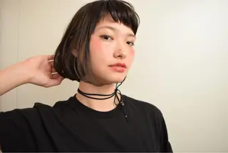 ショート ミディアム カラー パーマ 高橋 隆一のヘアスタイル