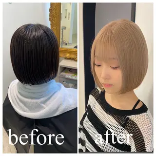 ミディアム カラー ブリーチ特化型🐯 Lita -ゆうや-のヘアスタイル