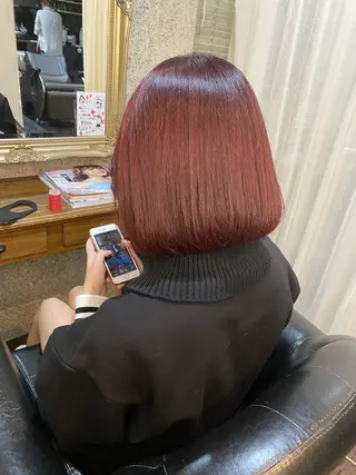 ショート カラー ヘアアレンジ Femme woman所属・Femme ♡AIRIのヘアスタイル
