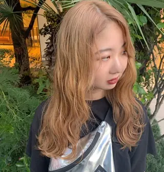 ロング カラー 🧡色落ちまで2度綺 麗なカラー🧡ヨシキのヘアスタイル