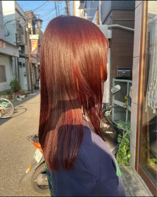 セミロング カラー 半個室サロンMimu所属・半個室サロンMimu 🐥kana🐥のヘアスタイル