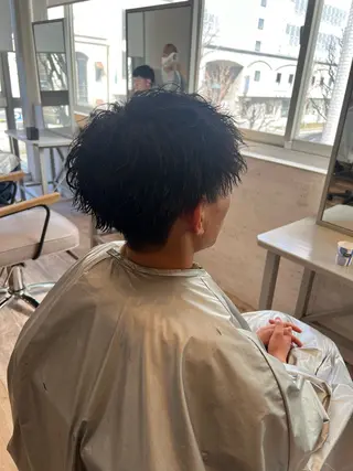 パーマ メンズ Las所属・中島 滉太のヘアスタイル