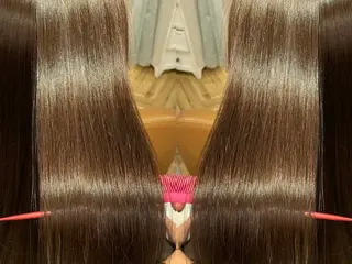 ミディアム レイヤー/韓国❣️ 髪質改善/e_kiのヘアスタイル