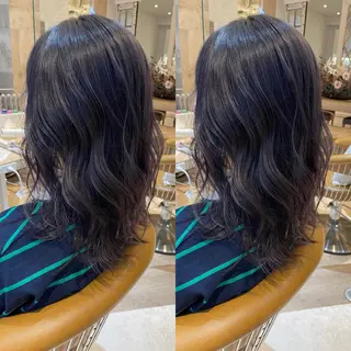 セミロング 韓国ヘア/髪質改善 /Harunaのヘアスタイル