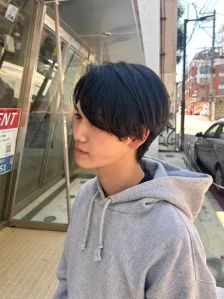 カラー メンズ abilita MIYUのヘアスタイル