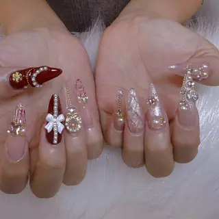 ネイル ゴテゴテ ネイルのネイルデザイン