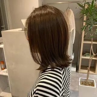 ミディアム RECORD所属・RECORD sakuraのヘアスタイル