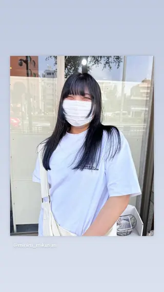 ロング 高橋 みく/ minim 暖色のヘアスタイル