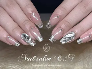 ネイル E.N🦋 長さ出し/持ち込みのネイルデザイン