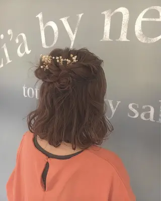 江原 彩華のヘアスタイル