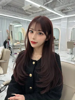 ロング kiti Sakaeのヘアスタイル