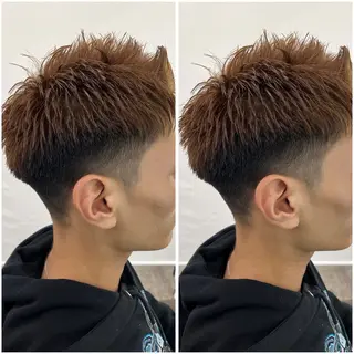 ショート メンズ 【北千住】🌈韓国風 レイヤー✨小顔カットのヘアスタイル
