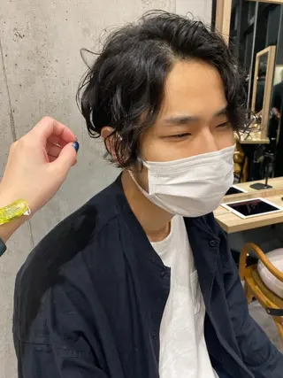 ミディアム メンズ Dxxxx III所属・女性目線の大人 メンズ*Ayakaのヘアスタイル