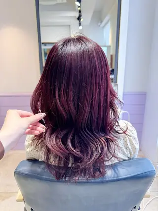 ロング カラー 渡辺 みずきのネイルデザイン