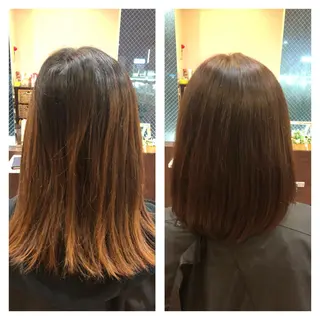 セミロング やまぐち まりんのヘアスタイル