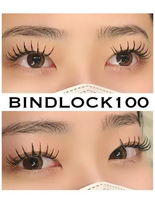 マツエク・マツパ シュガーレイ所属・バインドロック🦋 アンドヘルシーのマツエク・マツパデザイン