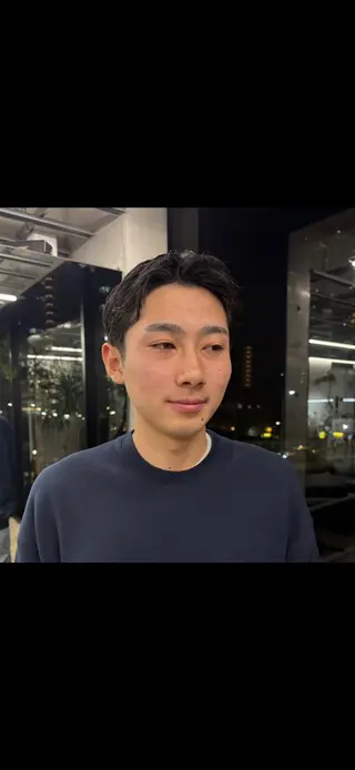 メンズ フジイ トワのヘアスタイル