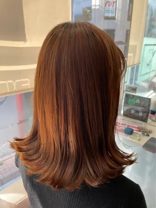 ミディアム 仲村 友孝のヘアスタイル