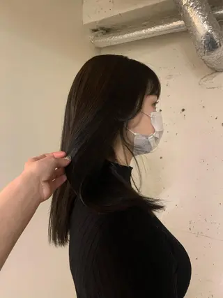 カラー ハッシュカット/ MAYAのヘアスタイル