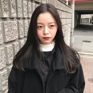 ロング カラー レイヤー/顔周り /AKARIのヘアスタイル