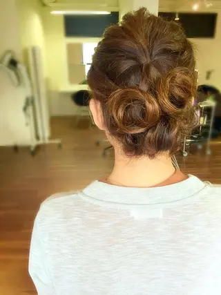 ショート ミディアム セミロング ロング カラー パーマ ヘアアレンジ 成松 勇治のヘアスタイル