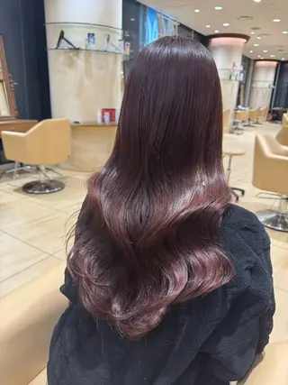 ロング カラー 大澤 嵩のヘアスタイル