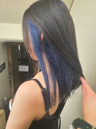 セミロング カラー 🔳髪質改善🔳 岡本陽のヘアスタイル