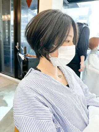 ショート EMANON YOKOHAMA所属・横浜/ショート/ マンツーマン施術　丹のヘアスタイル