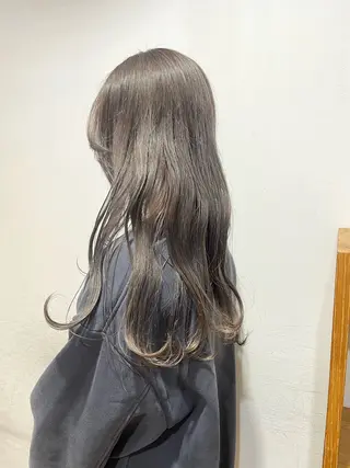 ロング カラー カット/パーマモデル 募集🩵　yukaのヘアスタイル