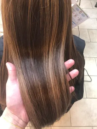 ロング 似合わせ／代表 髪質改善/山田将大のヘアスタイル