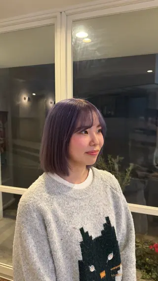 カラー 橋本 稀乃のヘアスタイル