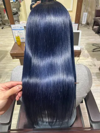 ロング 髪質改善 SHEER. 大阪梅田所属・髪質改善/ 梅田中崎町/宮里のヘアスタイル