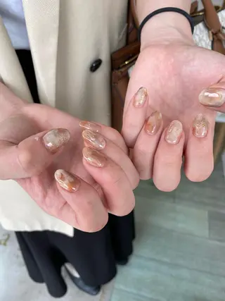 ネイル 草加ニュアンスネイル 🌚hersのネイルデザイン