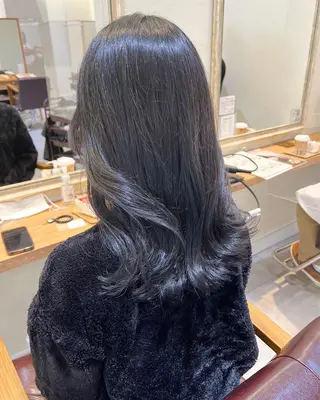 ロング カラー 韓国ヘア×髪質改善 /yoshikaのヘアスタイル