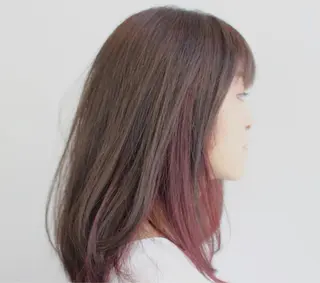 セミロング カラー CoCooN minamiのヘアスタイル