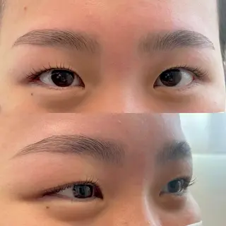 マツエク・マツパ Aim NAIL&EYELASH.BROW立花店所属・Aim立花店 Mihoのマツエク・マツパデザイン