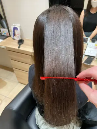 セミロング GO TODAY シェアサロン 原宿Verno店所属・髪質改善/ブリーチ/ ボブ特化/よしきのヘアスタイル