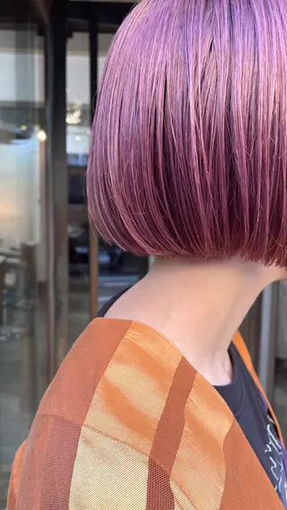 ミディアム 🌼U24 ヘアデザインラボのヘアスタイル