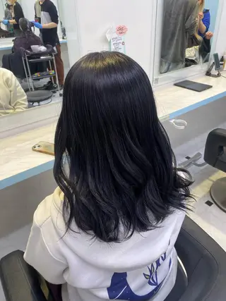 ロング 🩷モテ髪＆透明感 🩷ミルクティー🩷のヘアスタイル