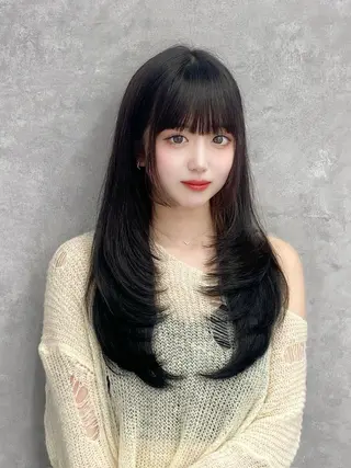 ロング VEYY.所属・古川 美羽のヘアスタイル