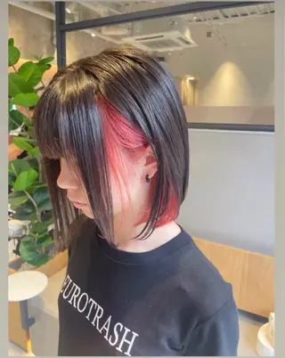 ショート カラー Le rond所属・はる とのヘアスタイル