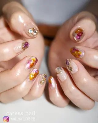 ネイル caress nail カレスネイル 代々木上原所属・カレスネイル さいのネイルデザイン