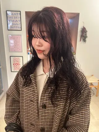 カラー 南部 綾音のヘアスタイル