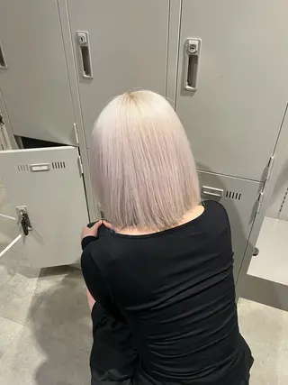 ミディアム カラー 韓国レイヤーカット /REIのヘアスタイル