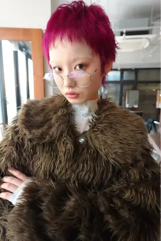 ショート 🍁ロングニュアンス パーマ🍁陸来のヘアスタイル