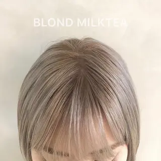 ショート 🌸ハイトーン 新田 廉 🌸のヘアスタイル