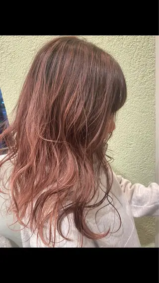 セミロング カラー SALOWIN京都河原町Suite店所属・✨石乃宮 龍✨京都河原町✨のヘアスタイル