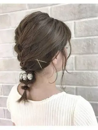 ヘアアレンジ よねやま いつきのヘアスタイル